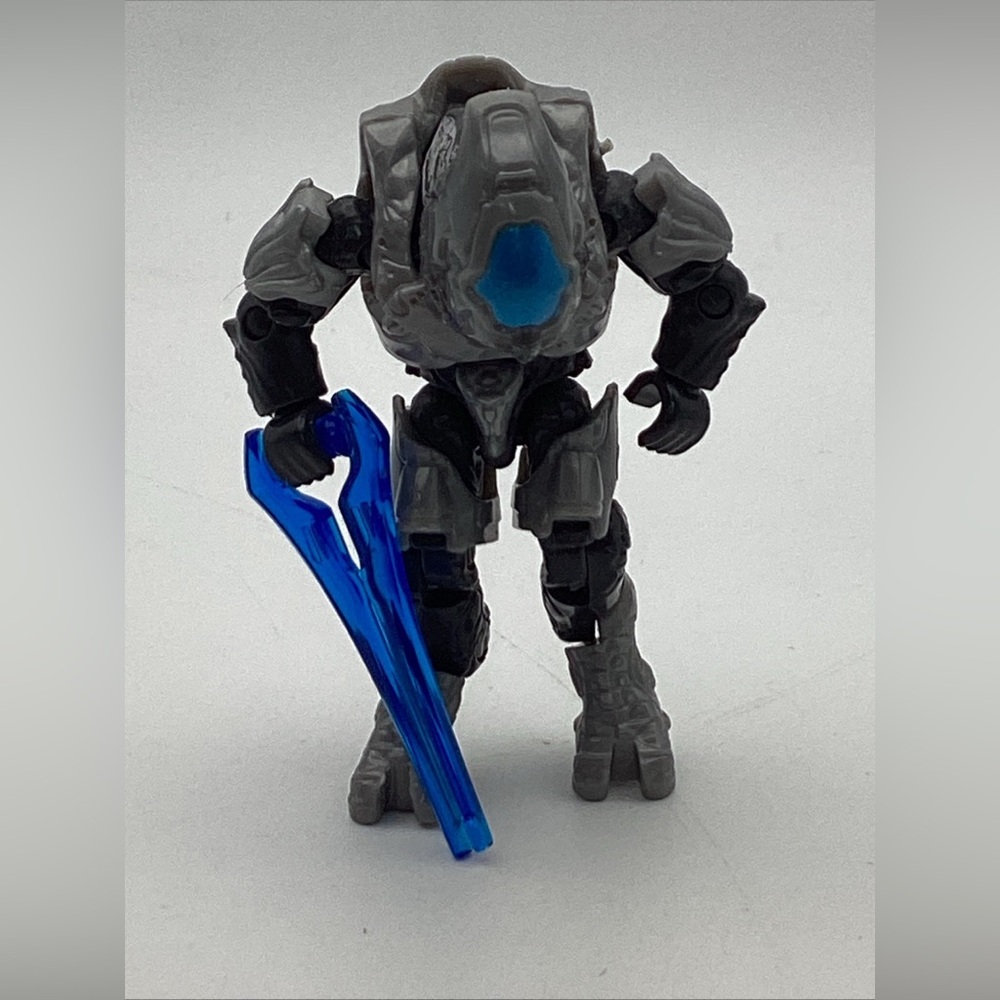 HALO CONSTRUX MEGA Bloks Silver Gray Covenant Elite Ranger Mini Figure